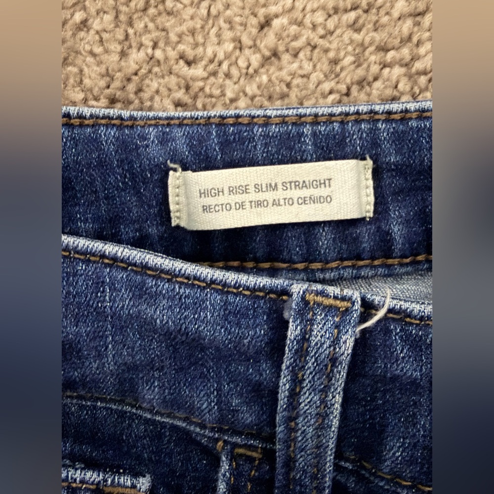 Universal Thread High Rise Slim Straight Jeans - Picture 4 of 6